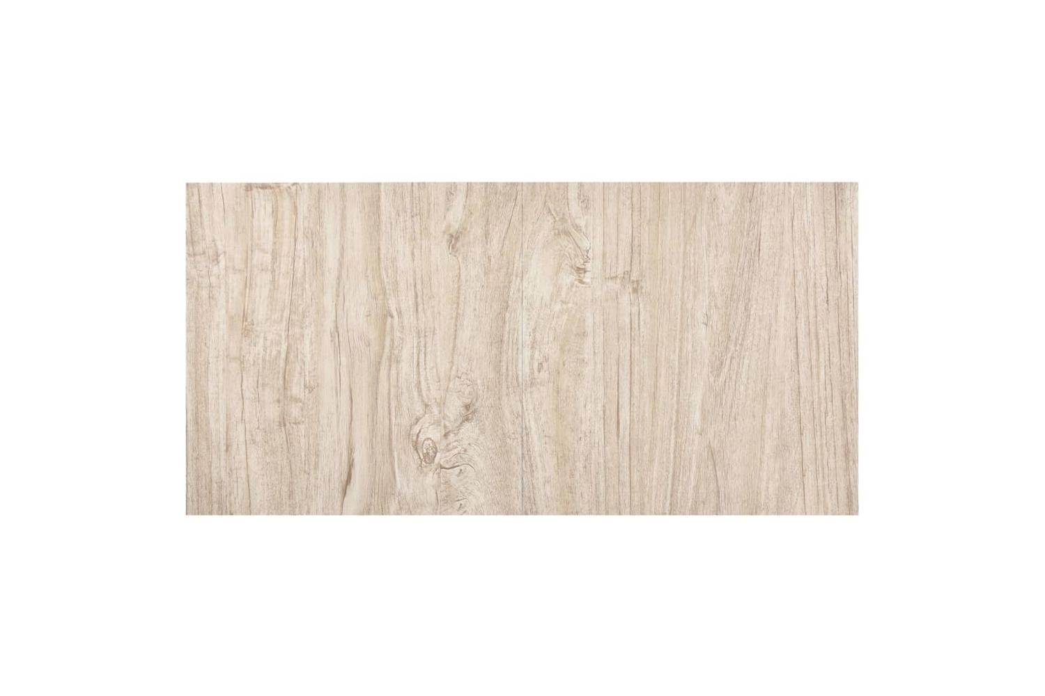 Vidaxl Self-adhesive Flooring Planks 55 Pcs Pvc 5.11 MÂ² Light Brown-4