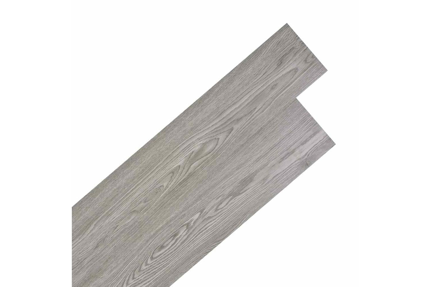 Vidaxl Self-adhesive Pvc Flooring Planks 5.21 MÂ²  2 Mm Dark Grey