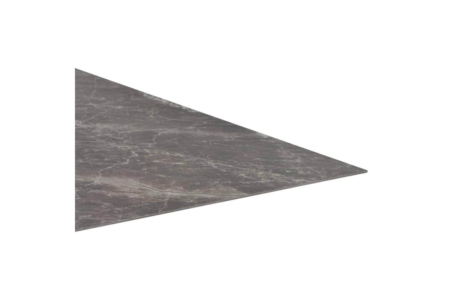 Vidaxl Self-adhesive Flooring Planks 20 Pcs Pvc 1.86 MÂ² Black Marble-5