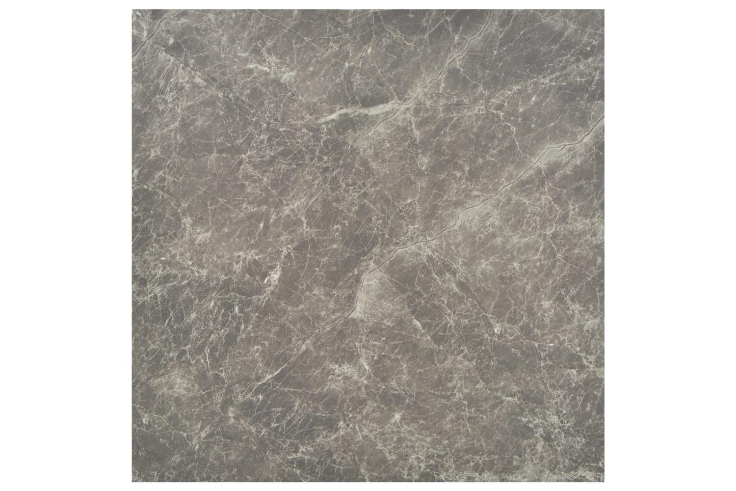 Vidaxl Self-adhesive Flooring Planks 20 Pcs Pvc 1.86 MÂ² Black Marble-7