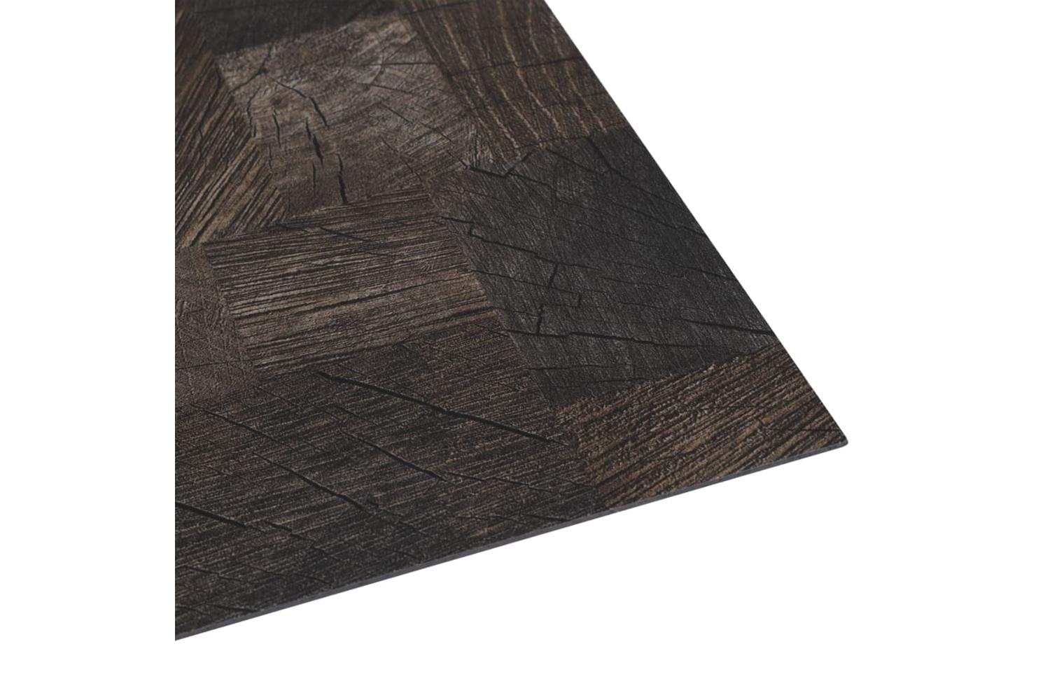 Vidaxl Self-adhesive Flooring Planks 20 Pcs Pvc 1.86 MÂ² Wood Structure-5