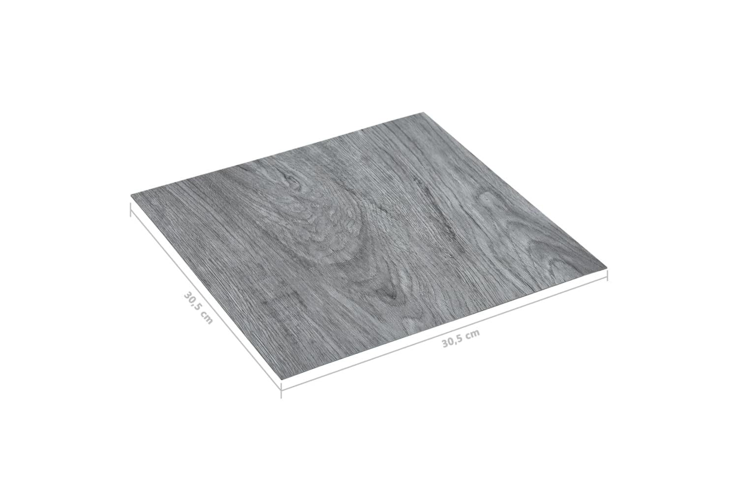 Vidaxl Self-adhesive Flooring Planks 20 Pcs Pvc 1.86 MÂ² Light Grey-7