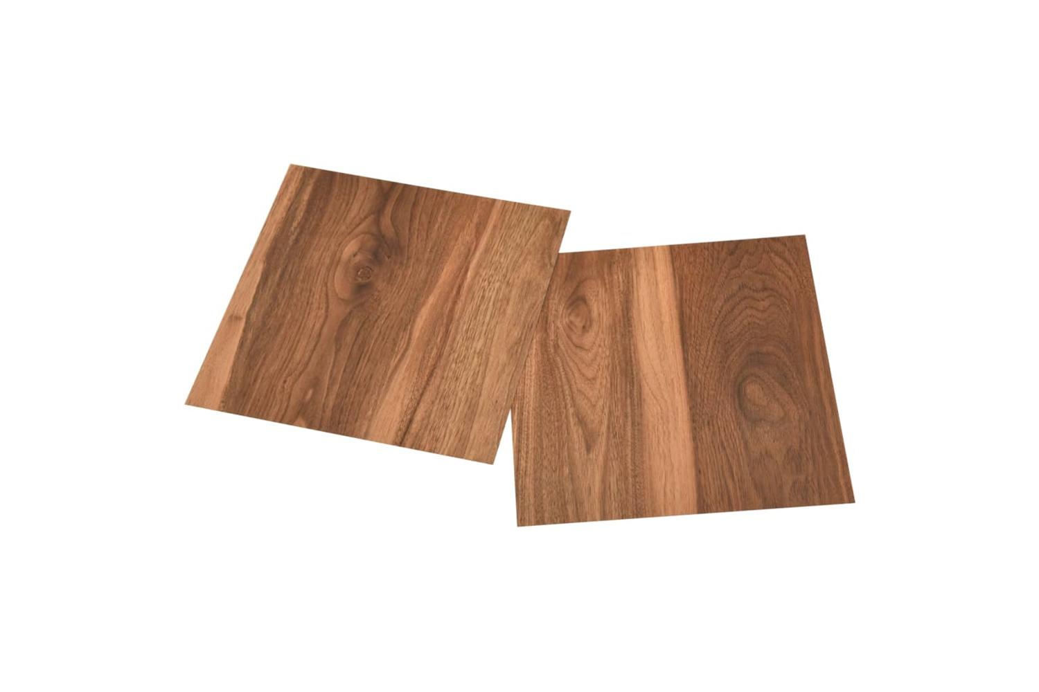 Vidaxl Self-adhesive Flooring Planks 20 Pcs Pvc 1.86 MÂ² Brown-4
