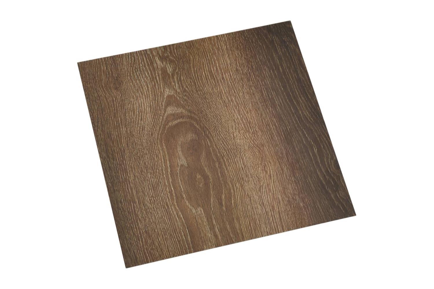 Vidaxl Self-adhesive Flooring Planks 55 Pcs Pvc 5.11 MÂ² Brown-3
