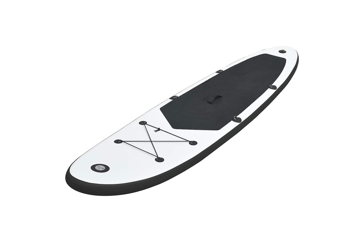 Vidaxl Inflatable Stand Up Paddleboard Set Black And White-2