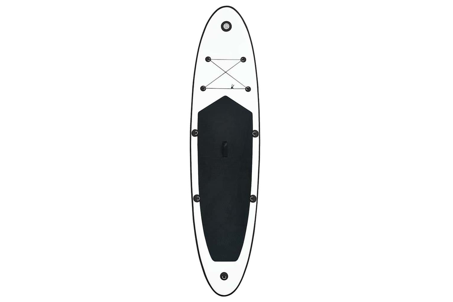 Vidaxl Inflatable Stand Up Paddleboard Set Black And White-3