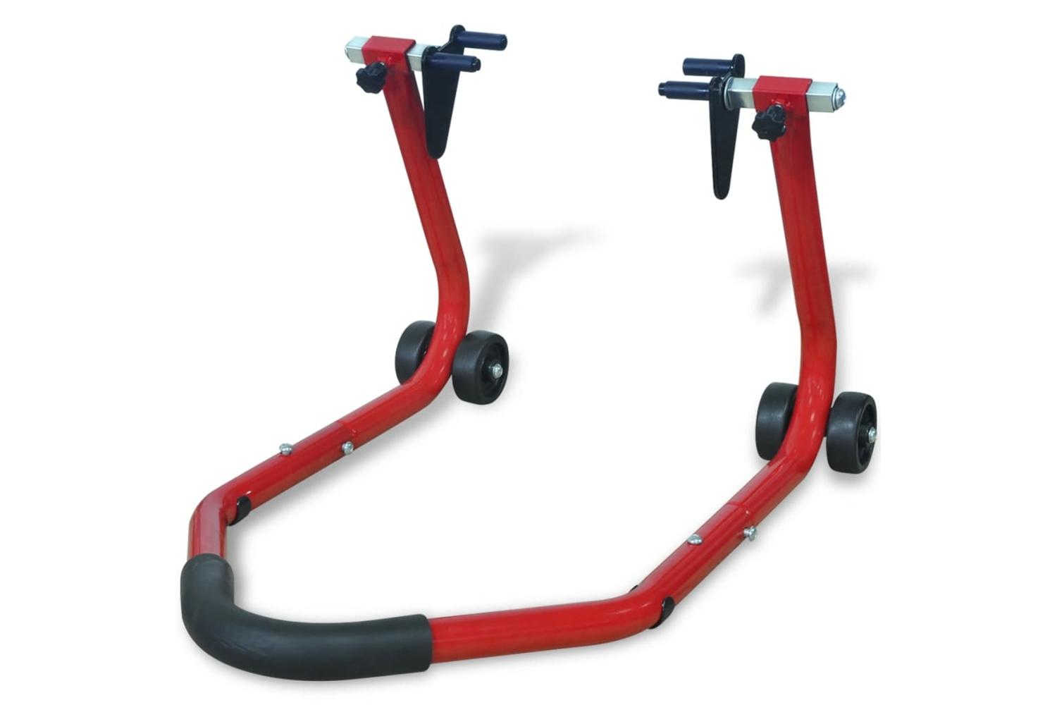 Vidaxl 141969 Motorcycle Front Stand Red