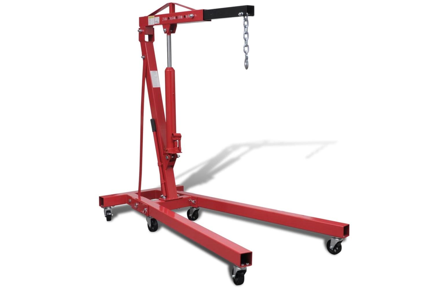 Vidaxl 142234 Folding Engine Crane 2 Ton 88.2 Kg