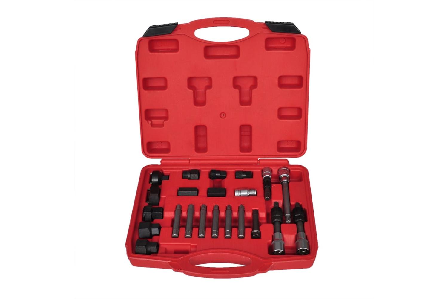 Vidaxl 210120 22 Pcs Alternator Freewheel Removal Set