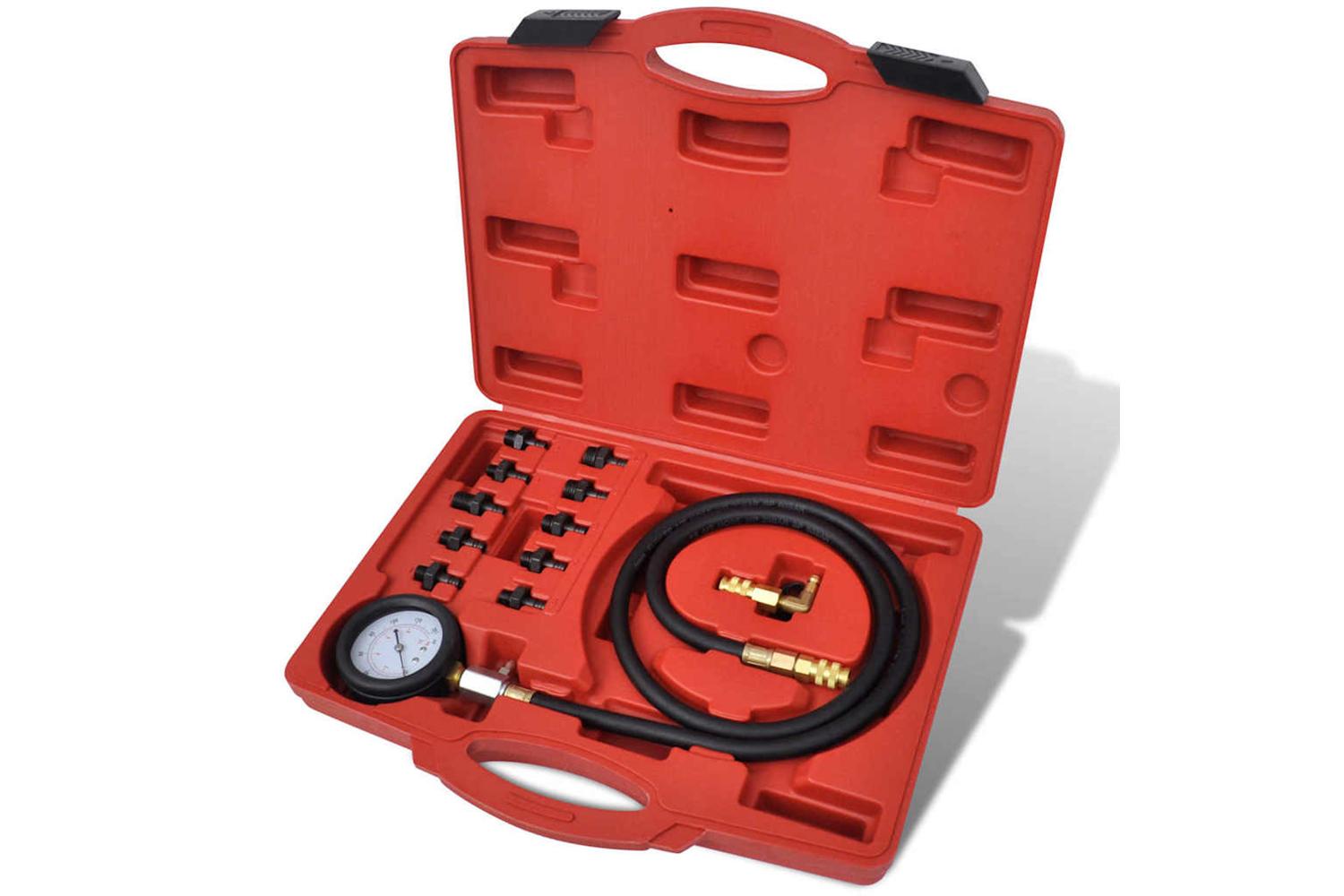 Vidaxl 210281 Engine And Oil Pressure Test Tool Kit