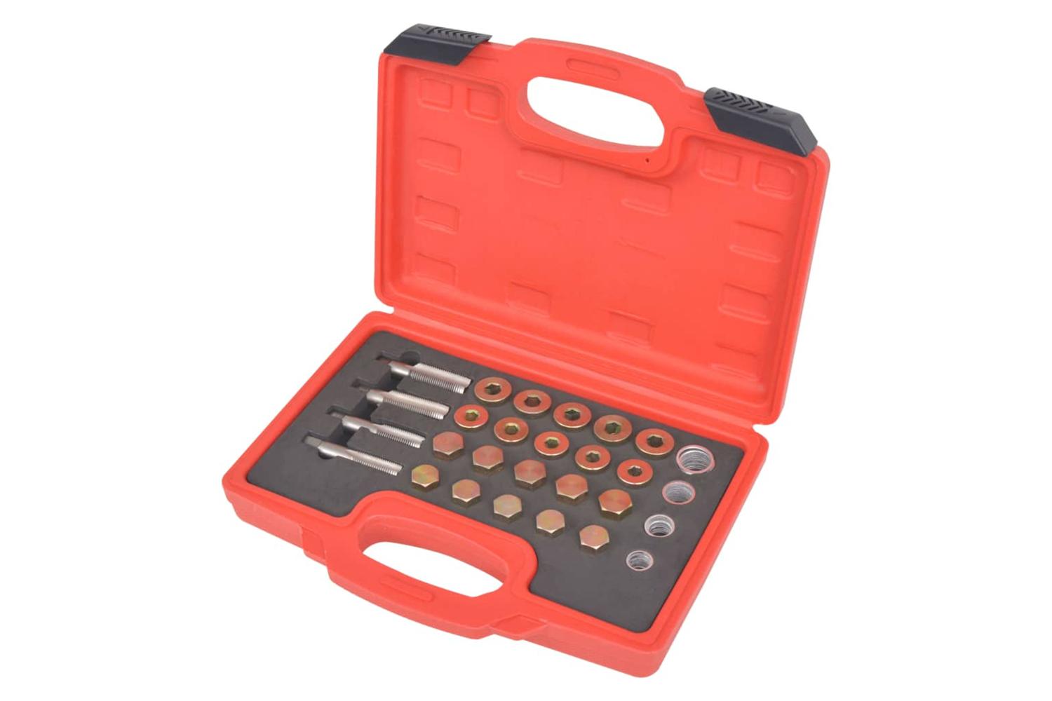 Vidaxl 210174 Oil Drain Plug Repair Kit 64 Pcs Set M13 M15 M17 M20