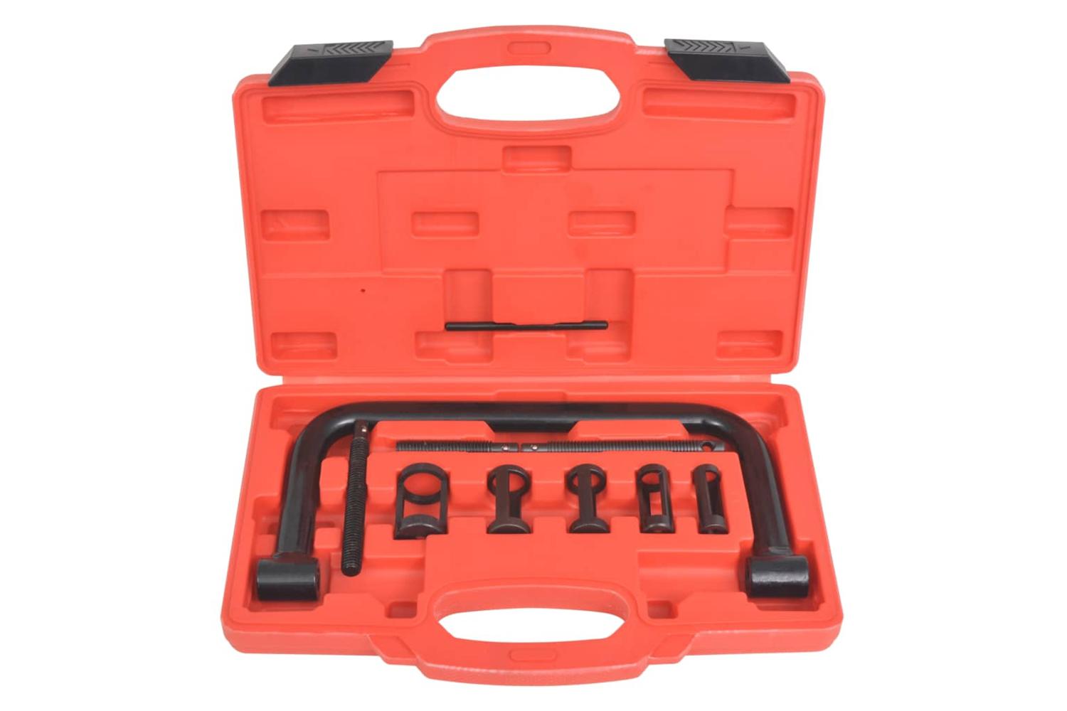Vidaxl 210015 Valve Spring Compressor 10-piece Tool Set