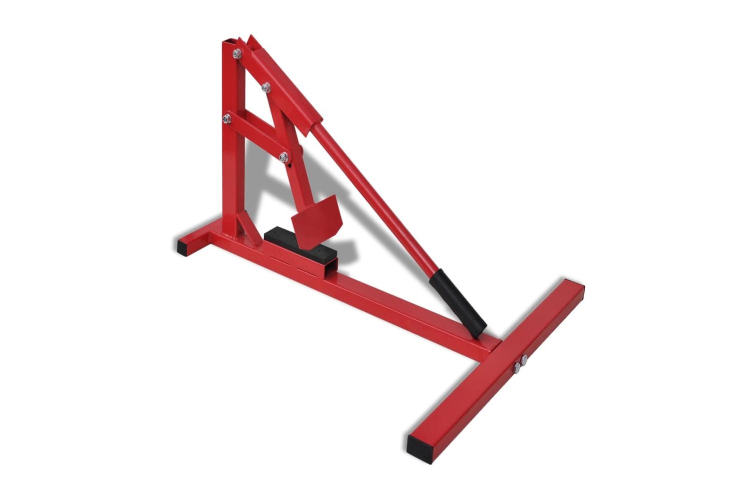Vidaxl 210225 Professional Motorcycle Tire Changer Red