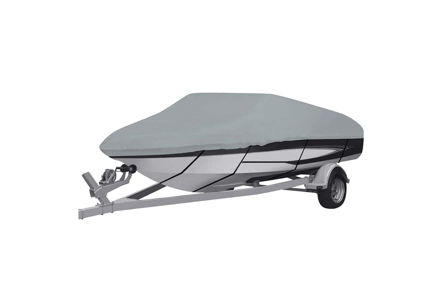 Vidaxl Boat Cover Grey 710x265x40 Cm