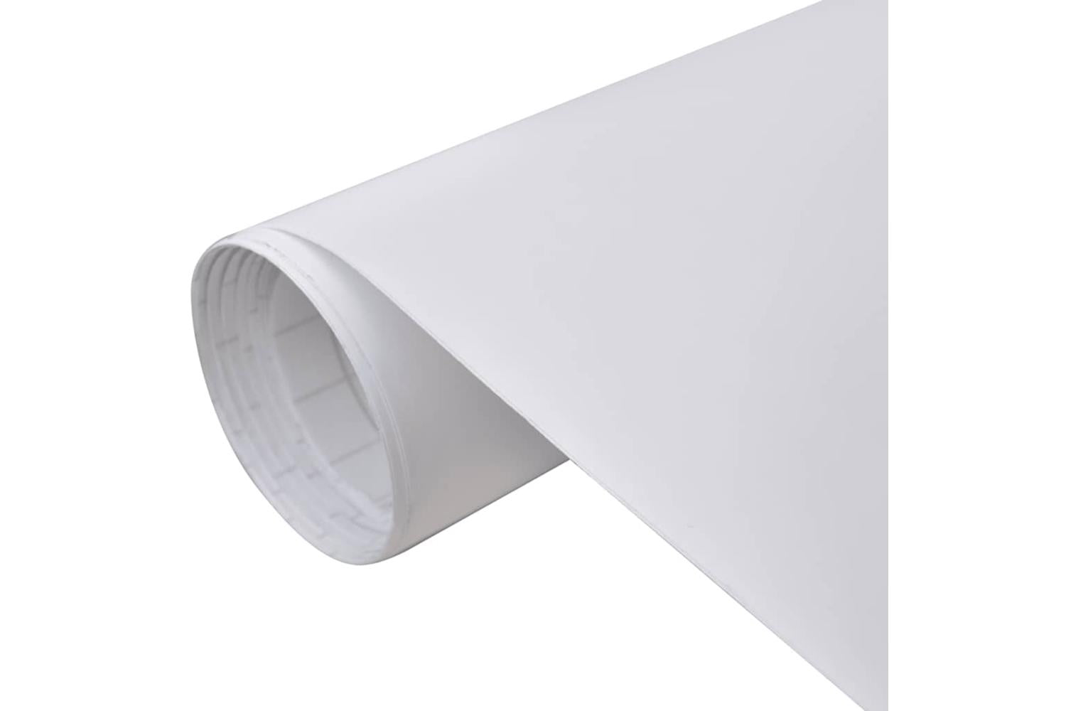 vidaXL 210704 Car Films 2 Pcs Matt White 100x150cm
