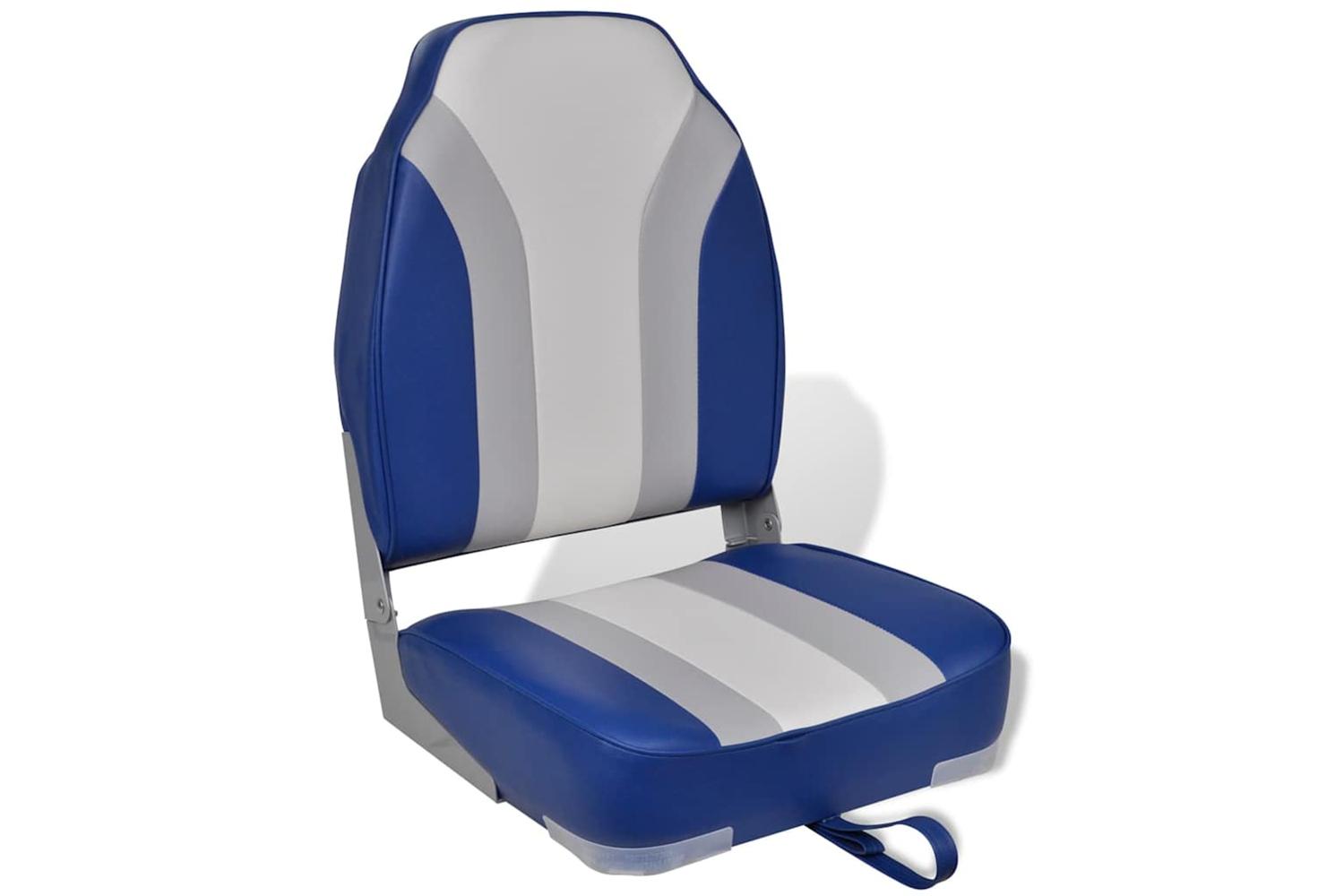 Vidaxl Foldable Boat Chair High Backrest