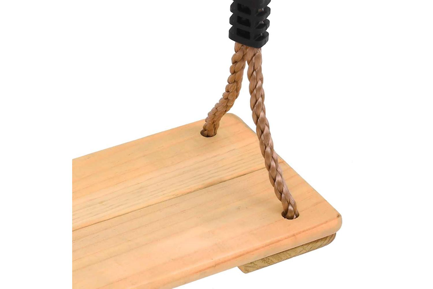 Vidaxl Board Swing 200 Cm Solid Pinewood-4