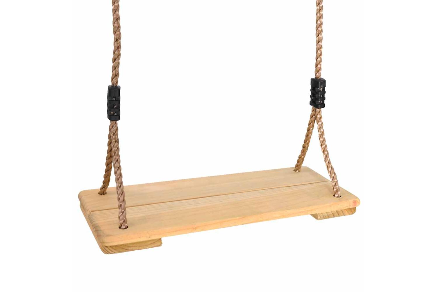 Vidaxl Board Swing 200 Cm Solid Pinewood-5