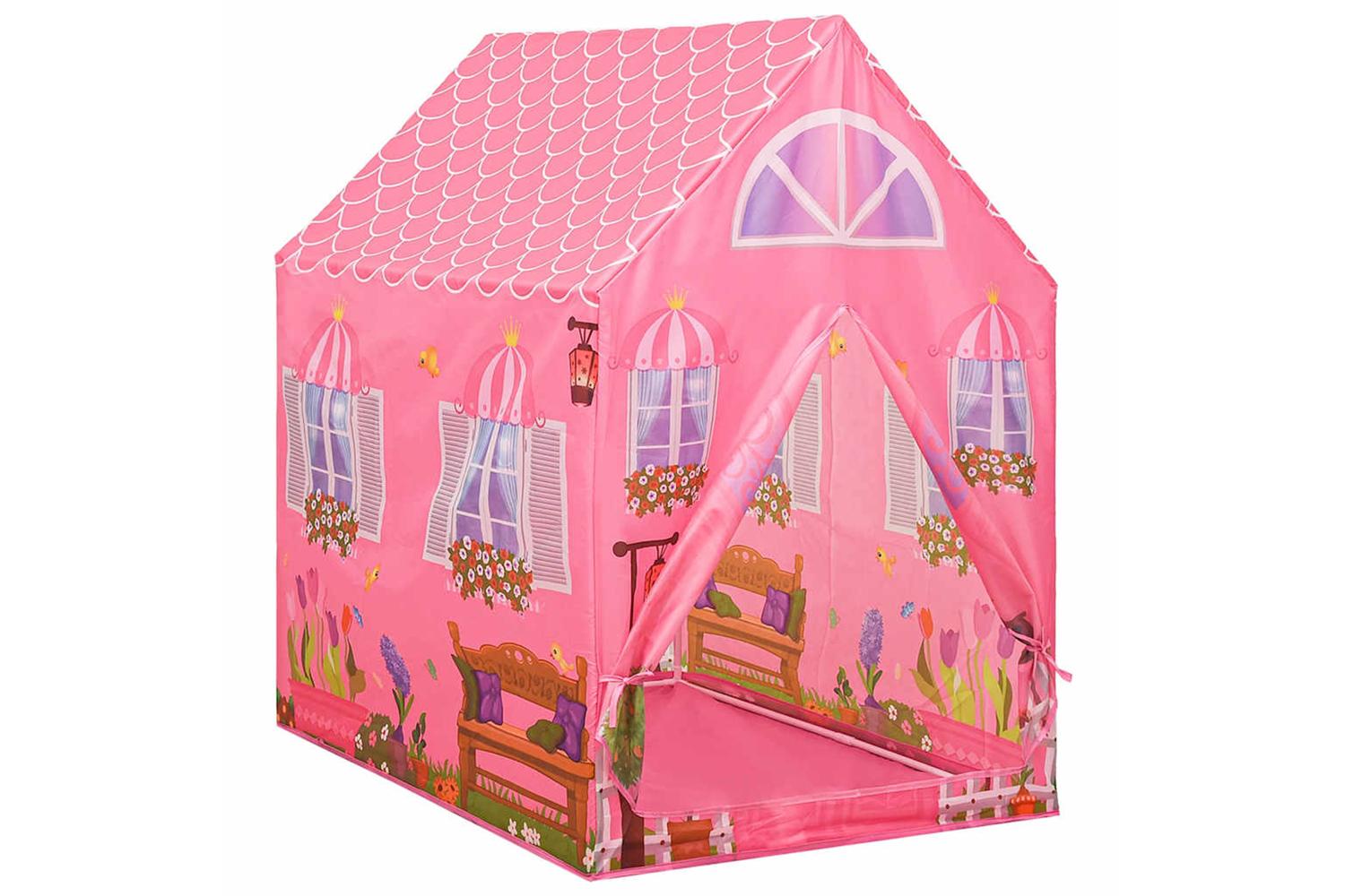 Vidaxl Children Play Tent Pink 69x94x104 Cm