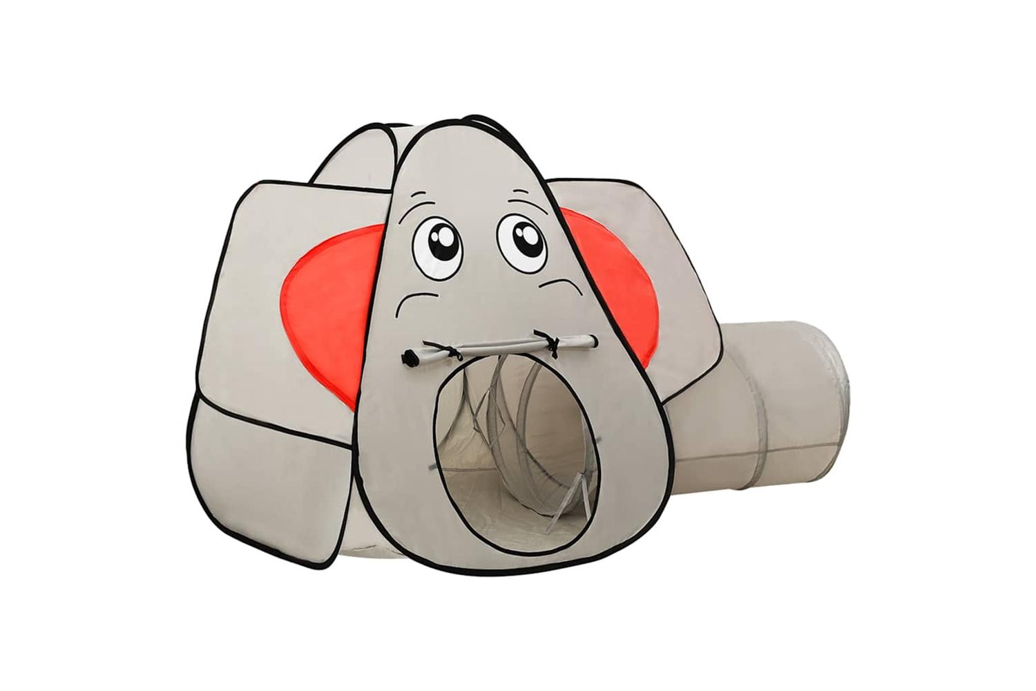 Vidaxl Elephant Children Play Tent Grey 174x86x101 Cm