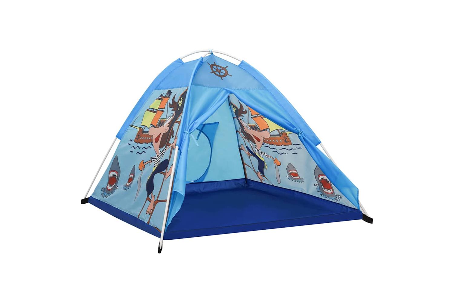 Vidaxl Children Play Tent Blue 120x120x90 Cm