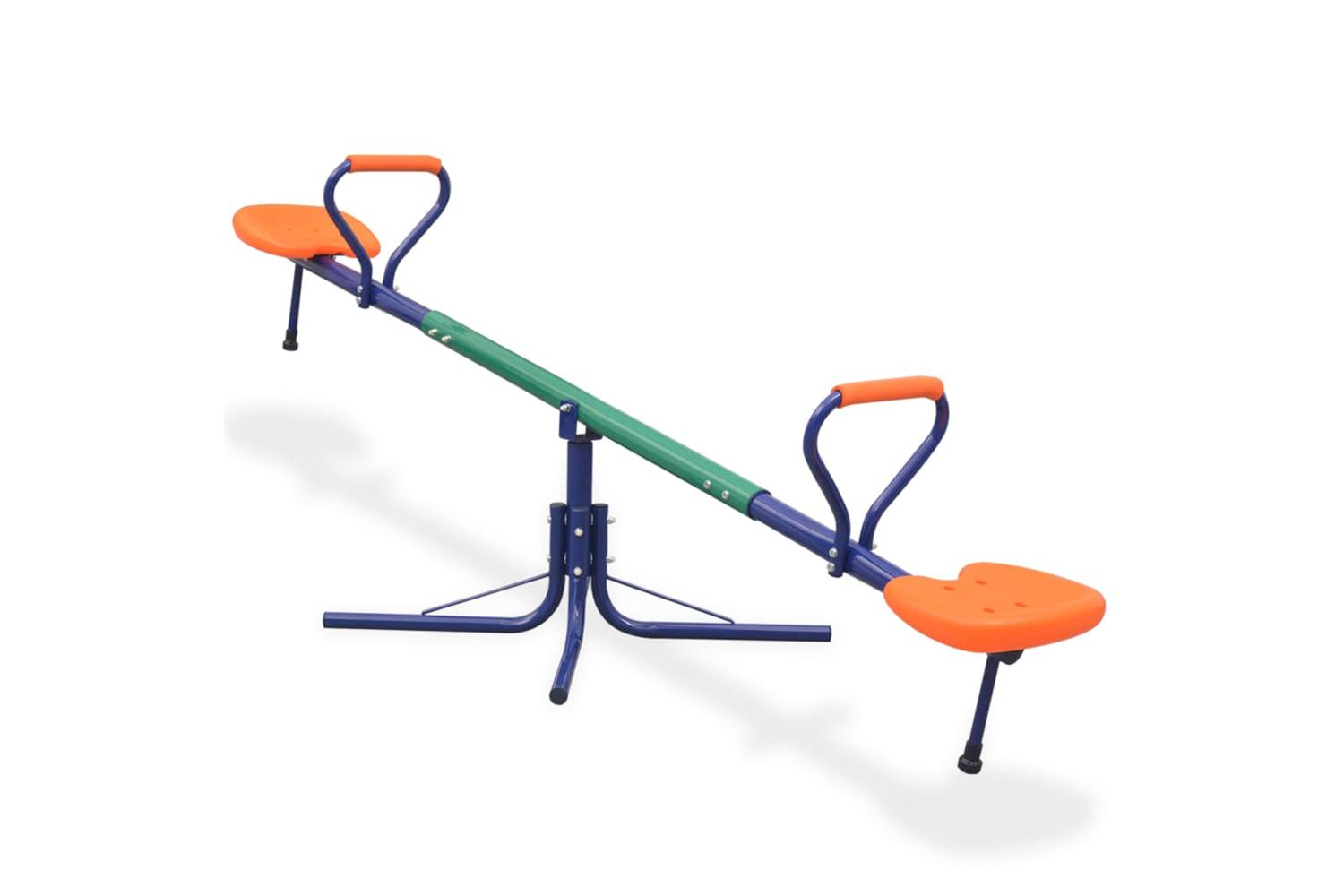 Vidaxl 91363 360-degree Rotating Seesaw Orange