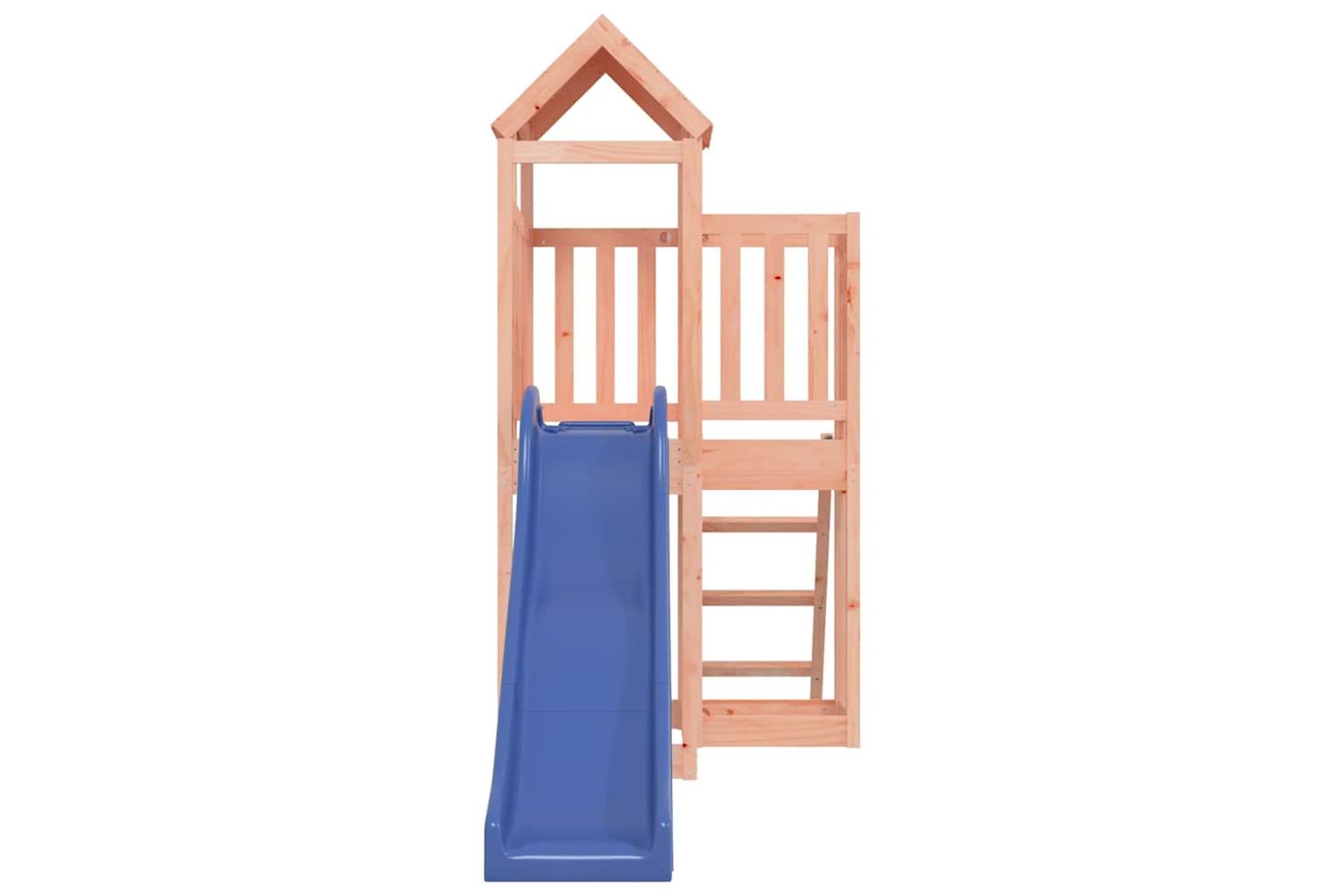 Vidaxl 3155829 Playhouse With Slide Solid Wood Douglas-4