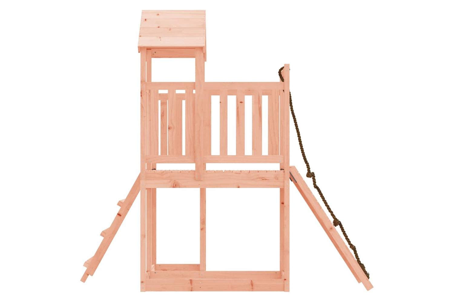 Vidaxl 3155832 Playhouse With Climbing Wall Solid Wood Douglas-5