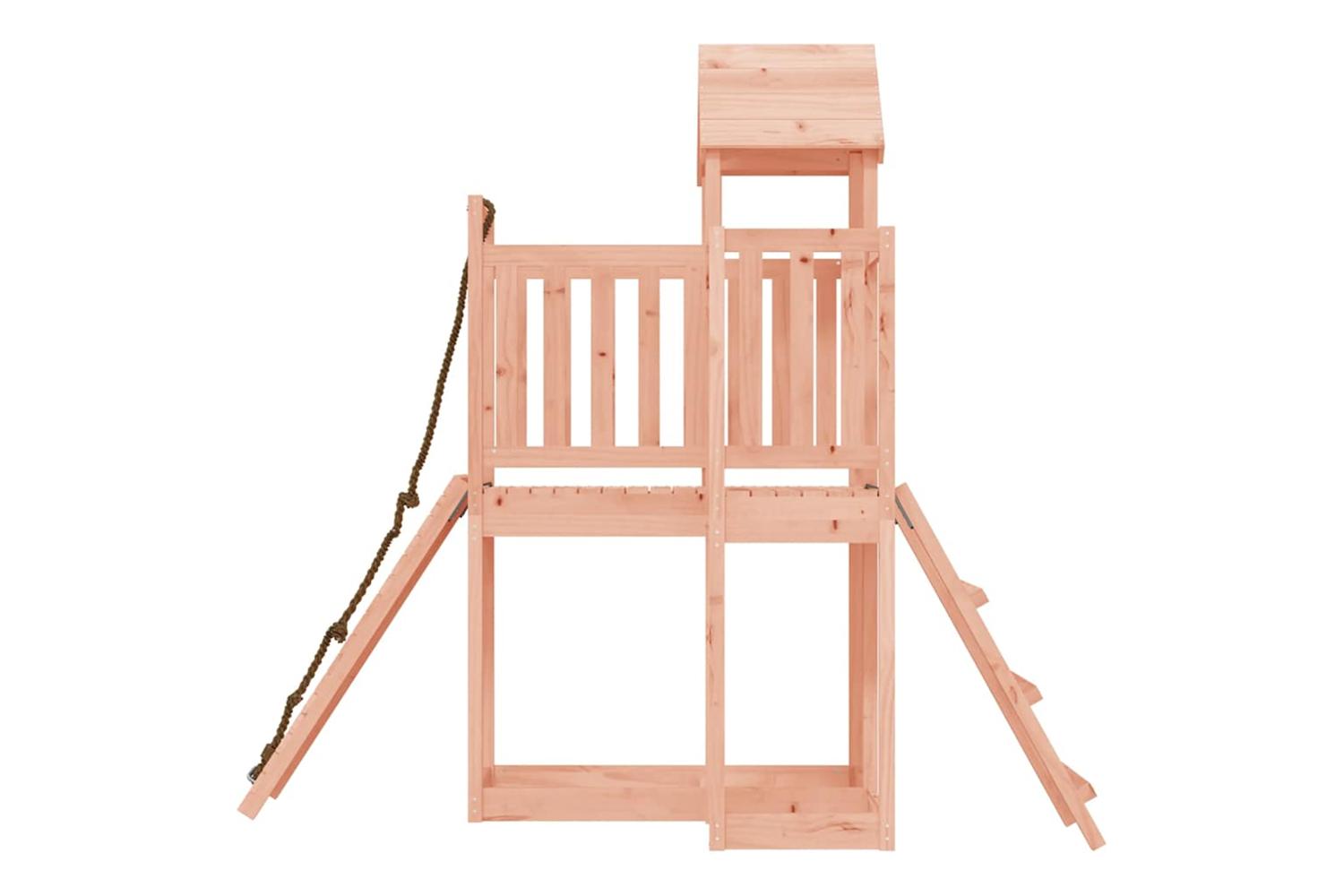 Vidaxl 3155832 Playhouse With Climbing Wall Solid Wood Douglas-6