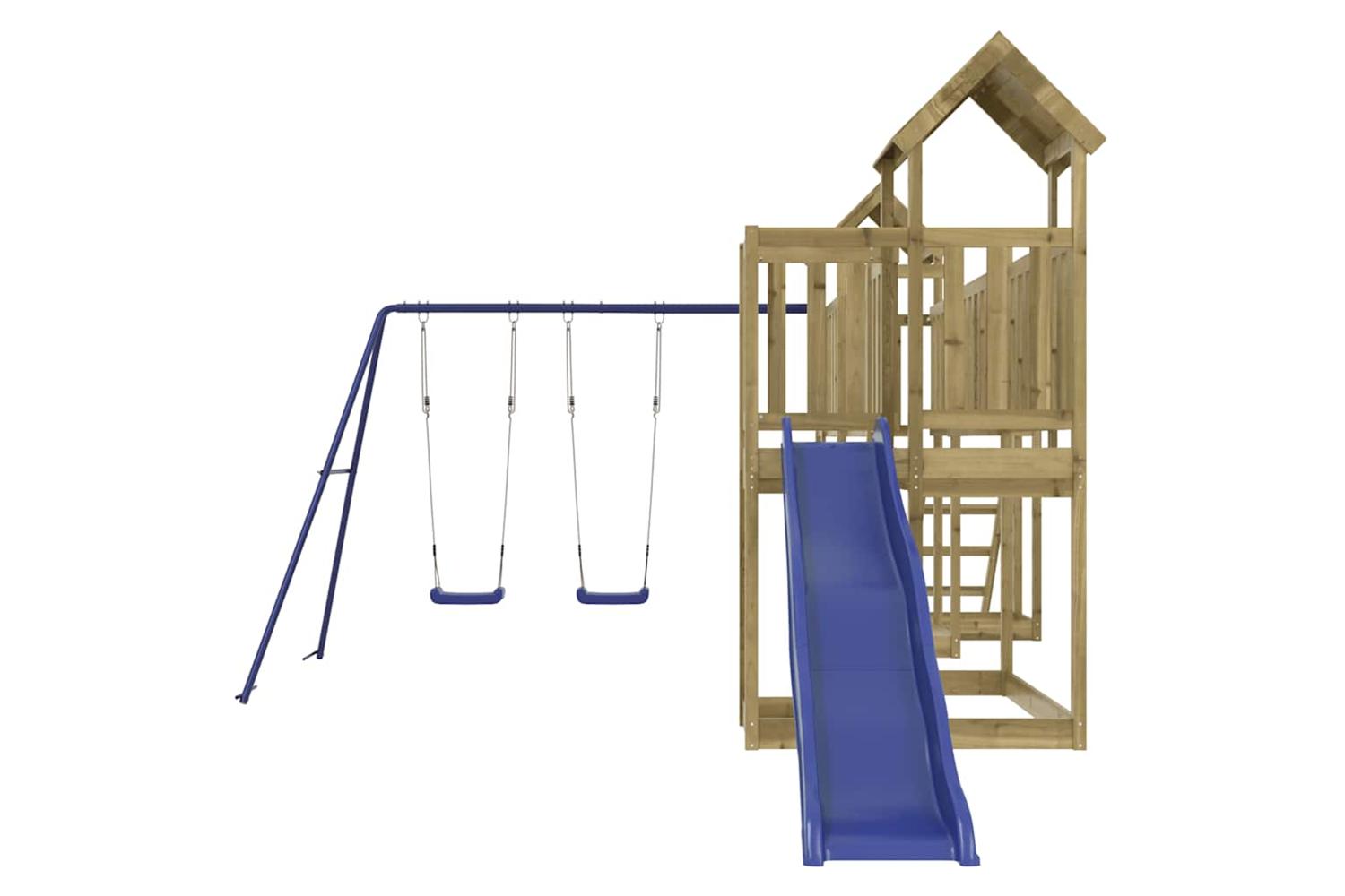 Vidaxl Outdoor Playset Impregnated Wood Pine-4