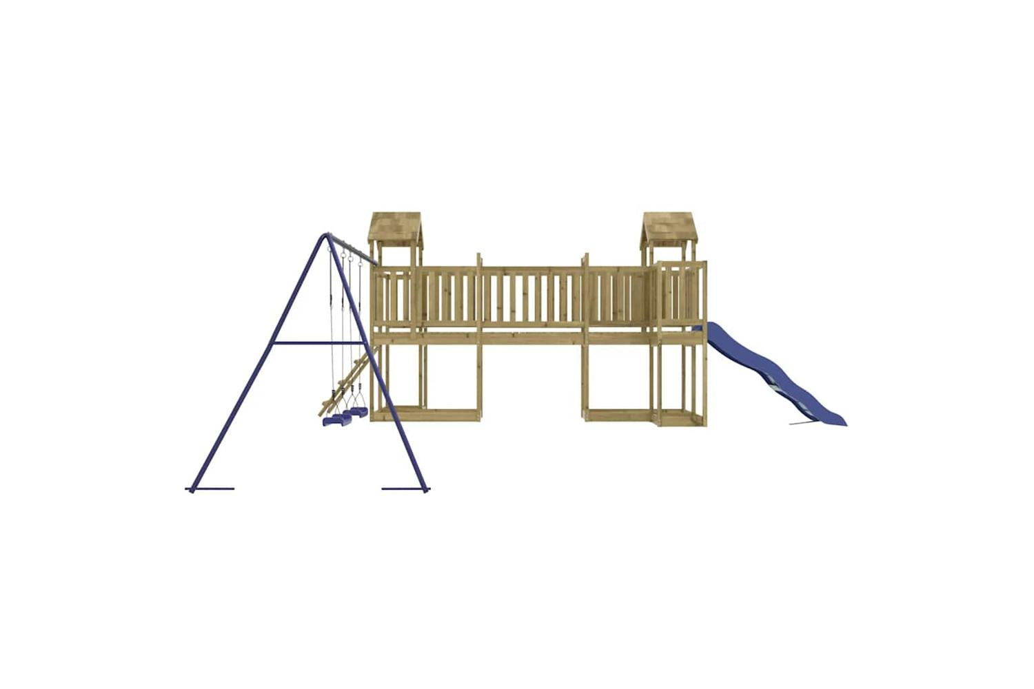 Vidaxl Outdoor Playset Impregnated Wood Pine-5
