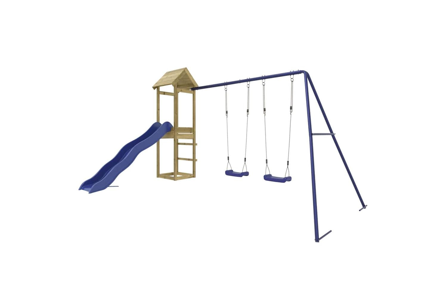 Vidaxl Outdoor Playset Impregnated Wood Pine