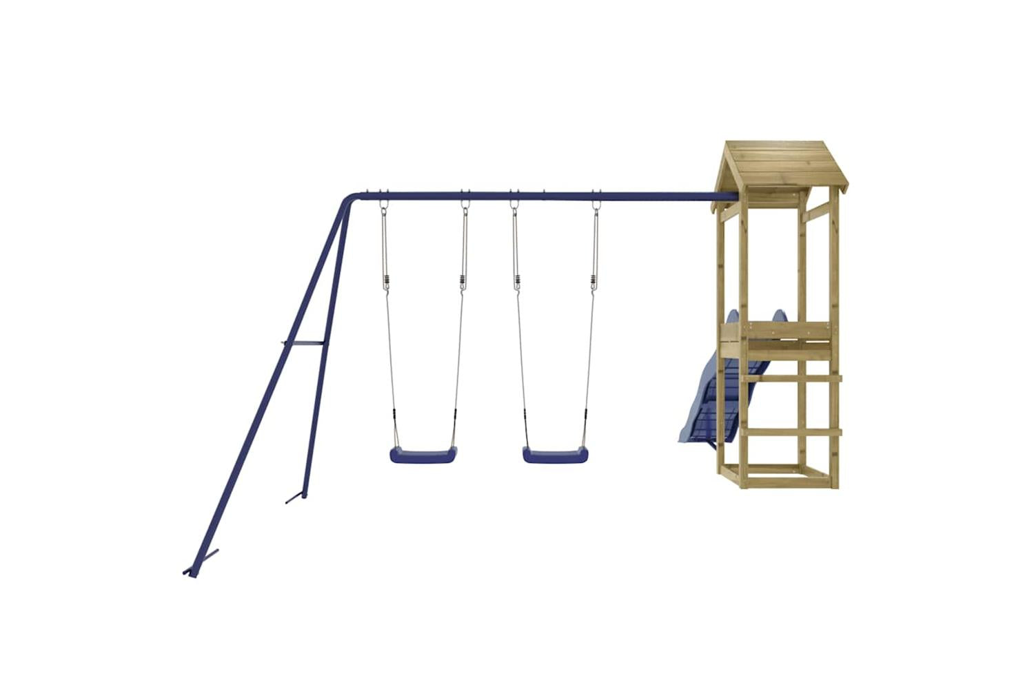 Vidaxl Outdoor Playset Impregnated Wood Pine-7