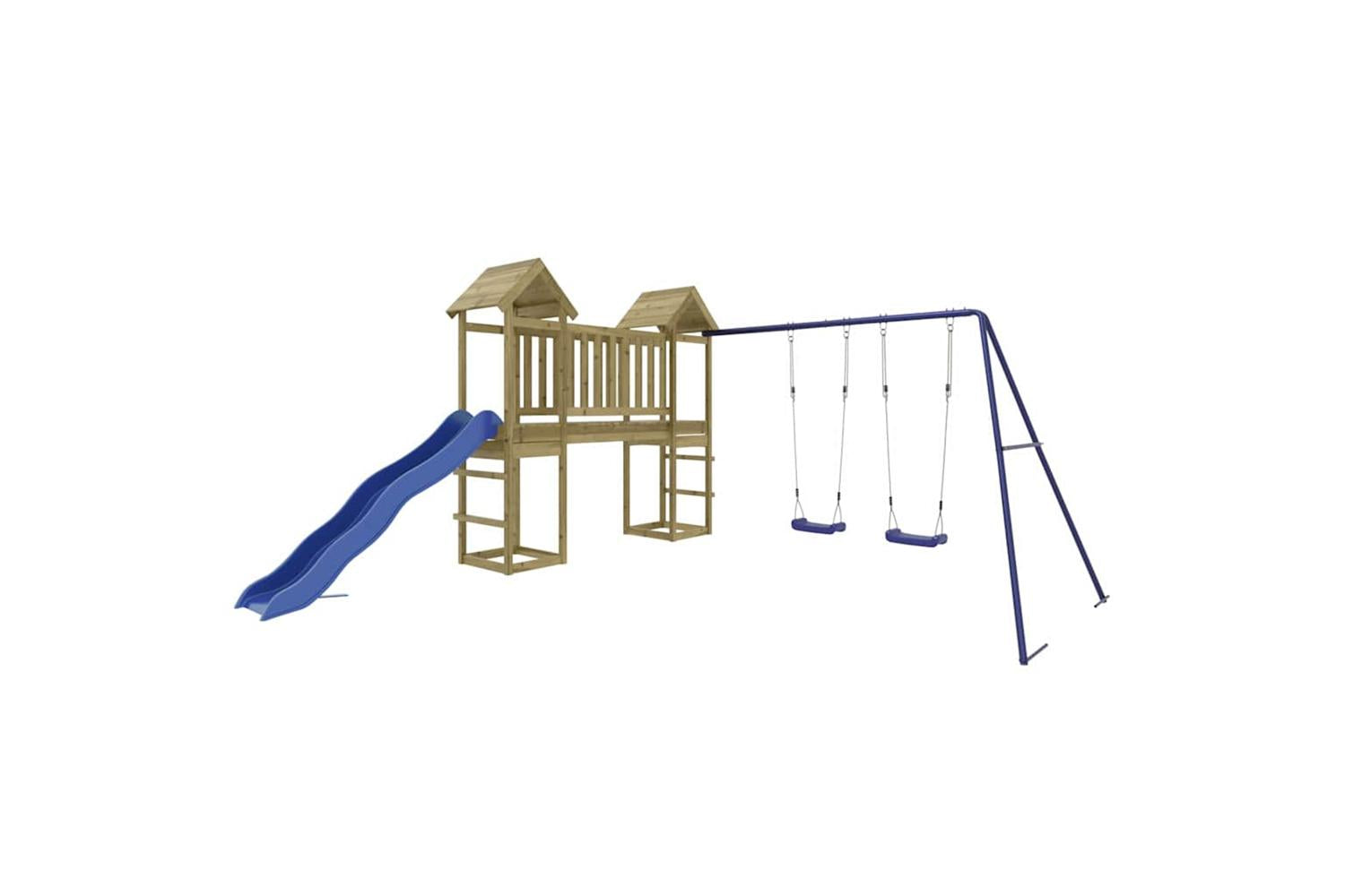 Vidaxl Outdoor Playset Impregnated Wood Pine