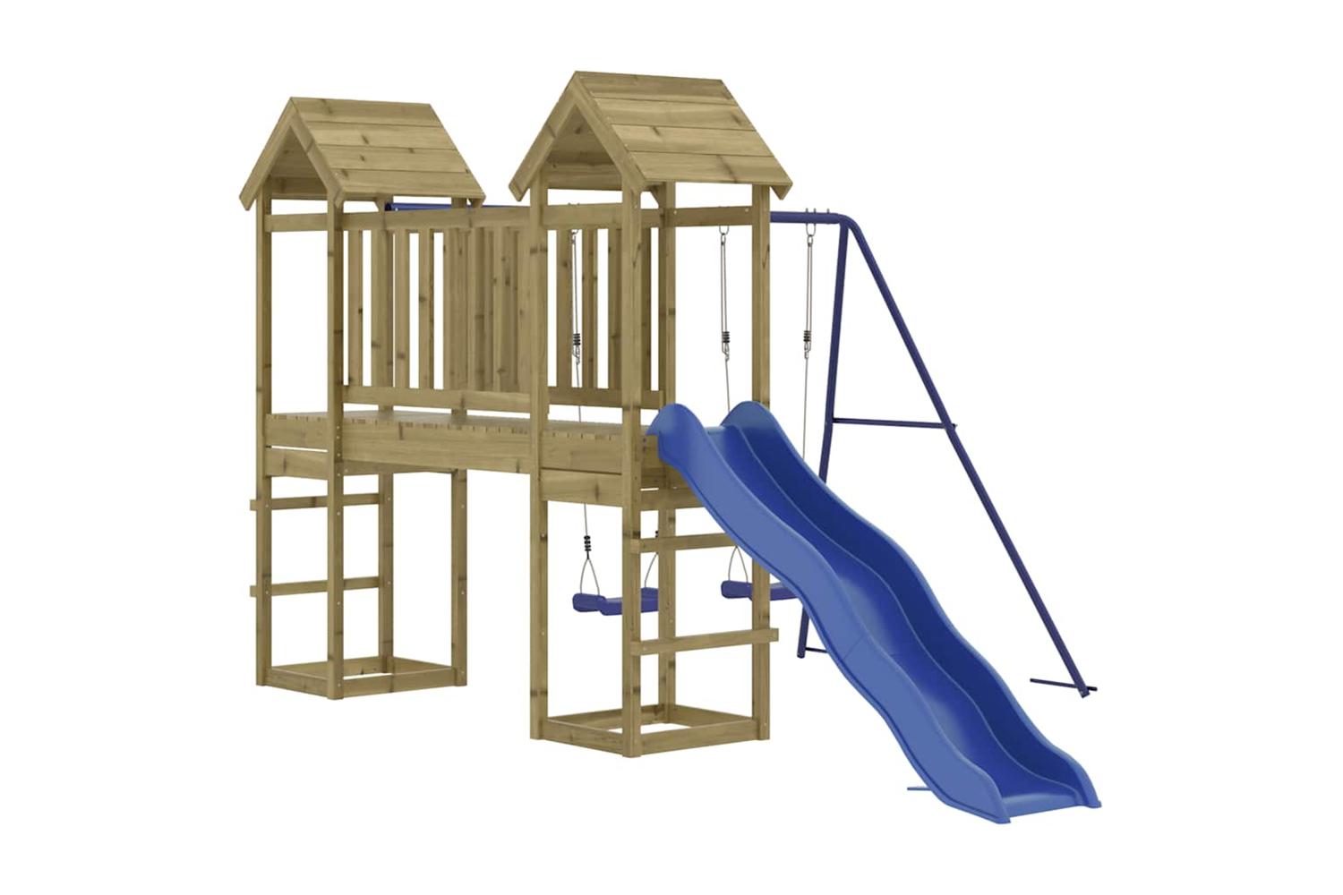 Vidaxl Outdoor Playset Impregnated Wood Pine-3