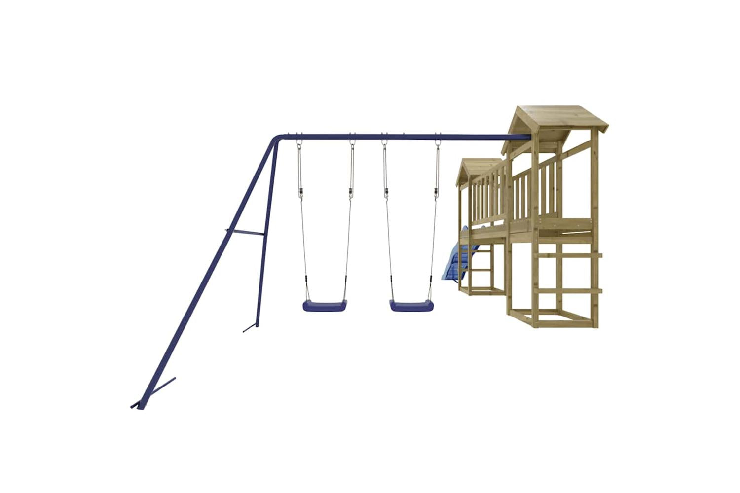 Vidaxl Outdoor Playset Impregnated Wood Pine-7