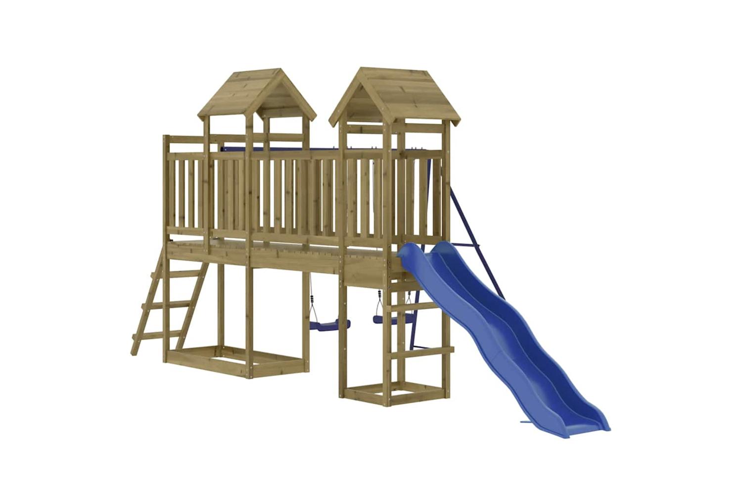 Vidaxl Outdoor Playset Impregnated Wood Pine-3