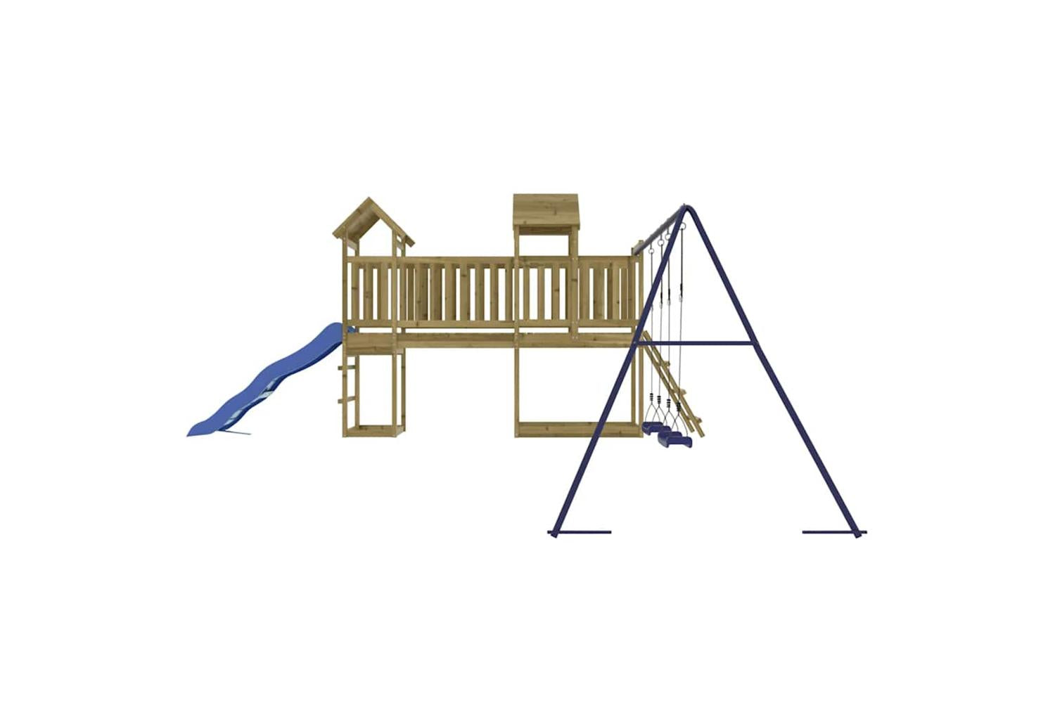 Vidaxl Outdoor Playset Impregnated Wood Pine-6