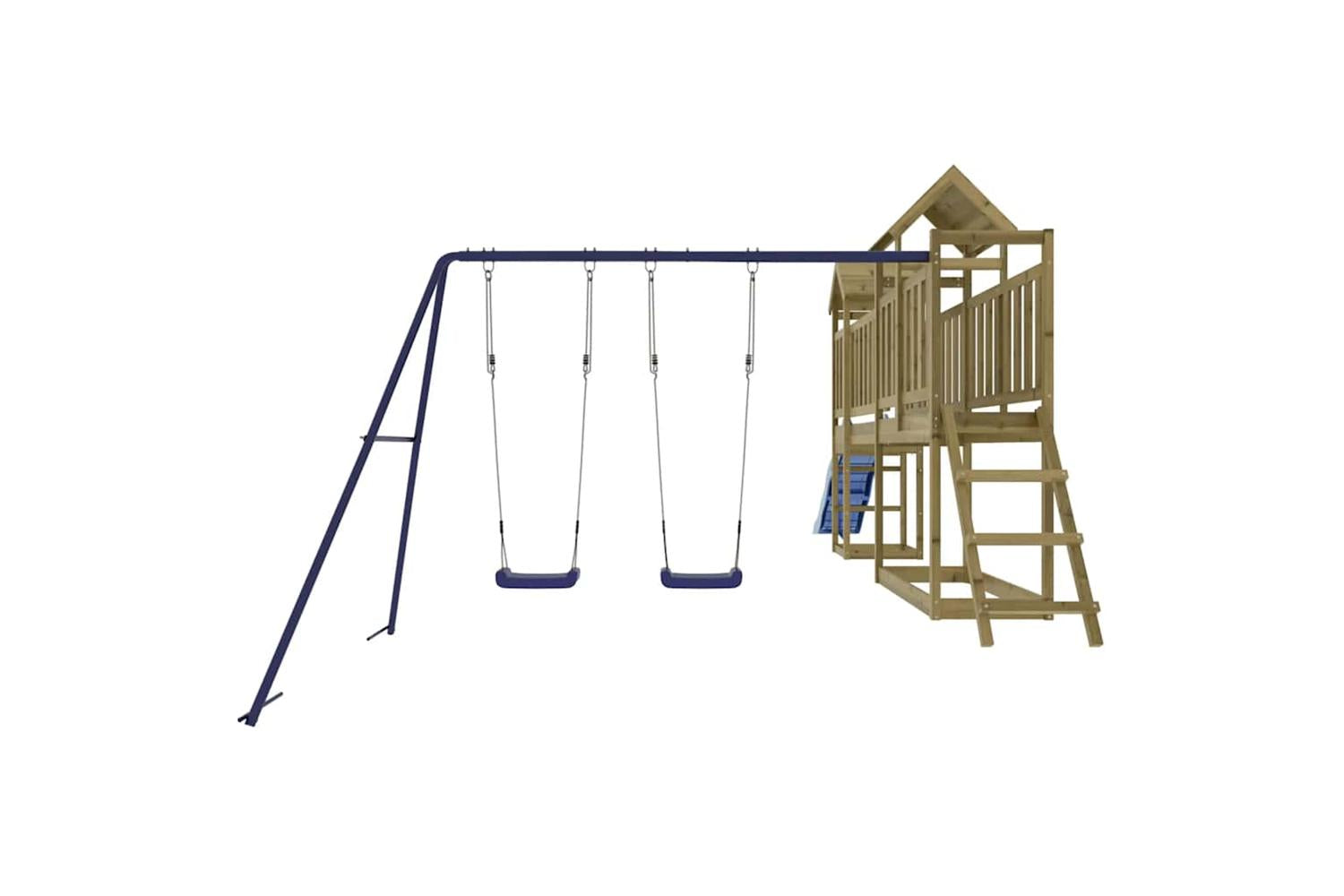 Vidaxl Outdoor Playset Impregnated Wood Pine-7