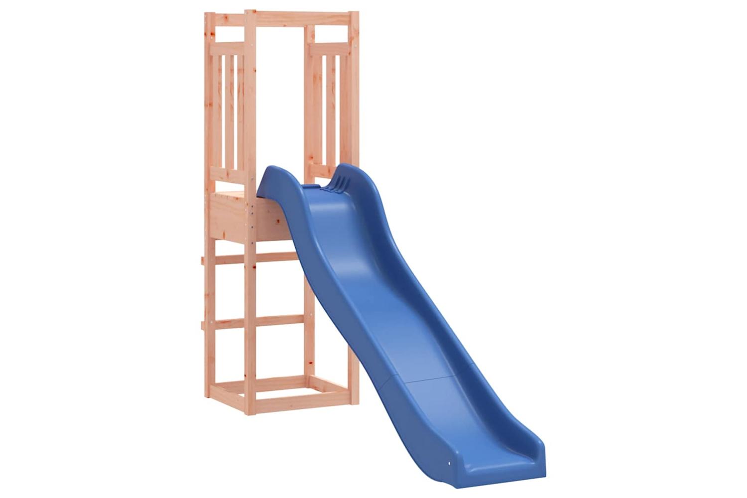 Vidaxl 3155943 Playhouse With Slide Solid Wood Douglas