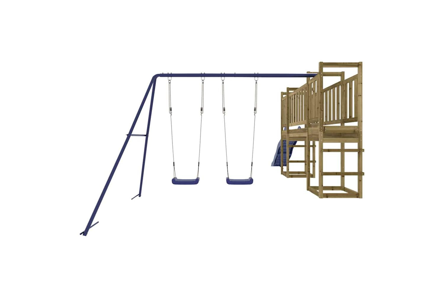Vidaxl Outdoor Playset Impregnated Wood Pine-7