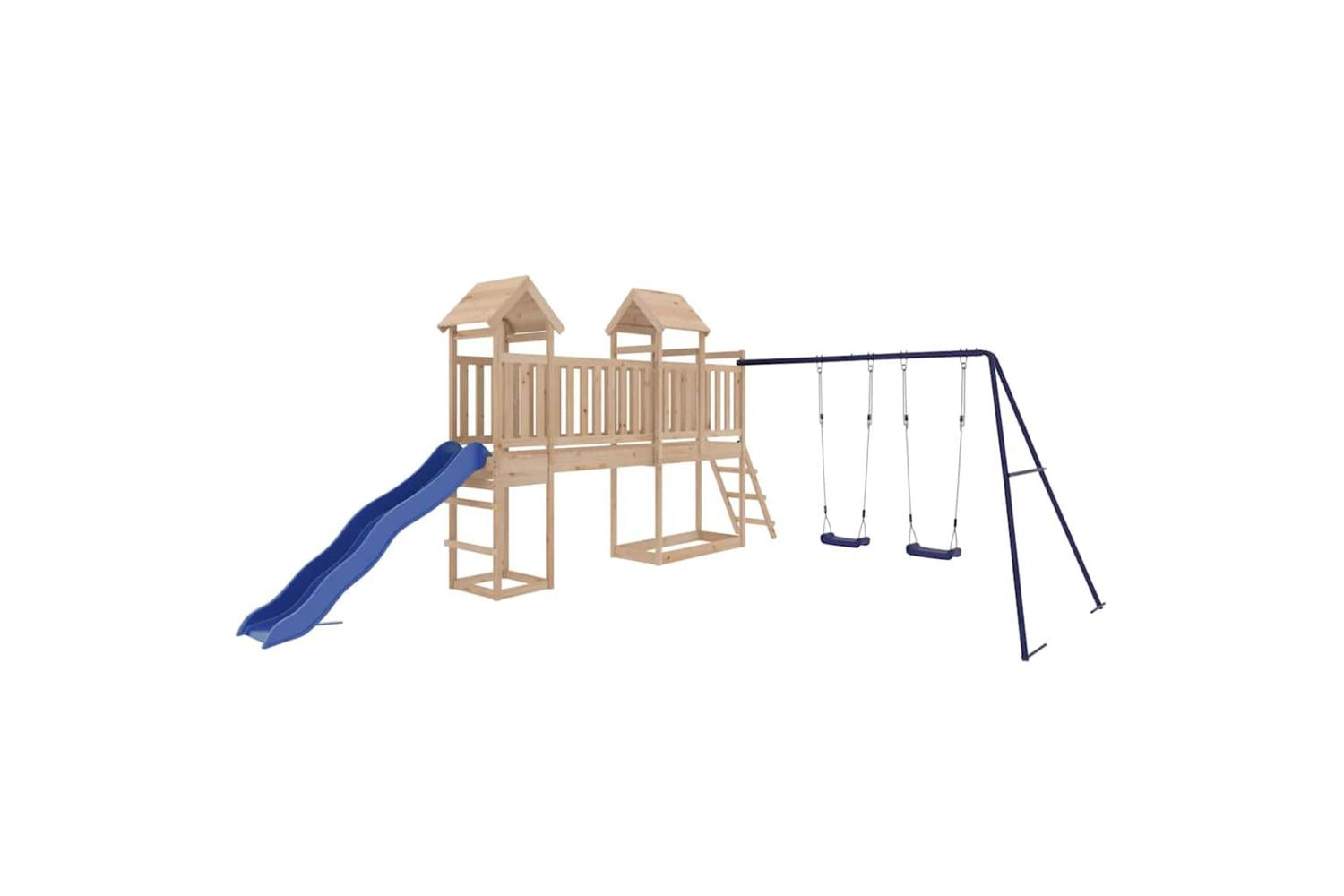 Vidaxl Outdoor Playset Solid Wood Pine