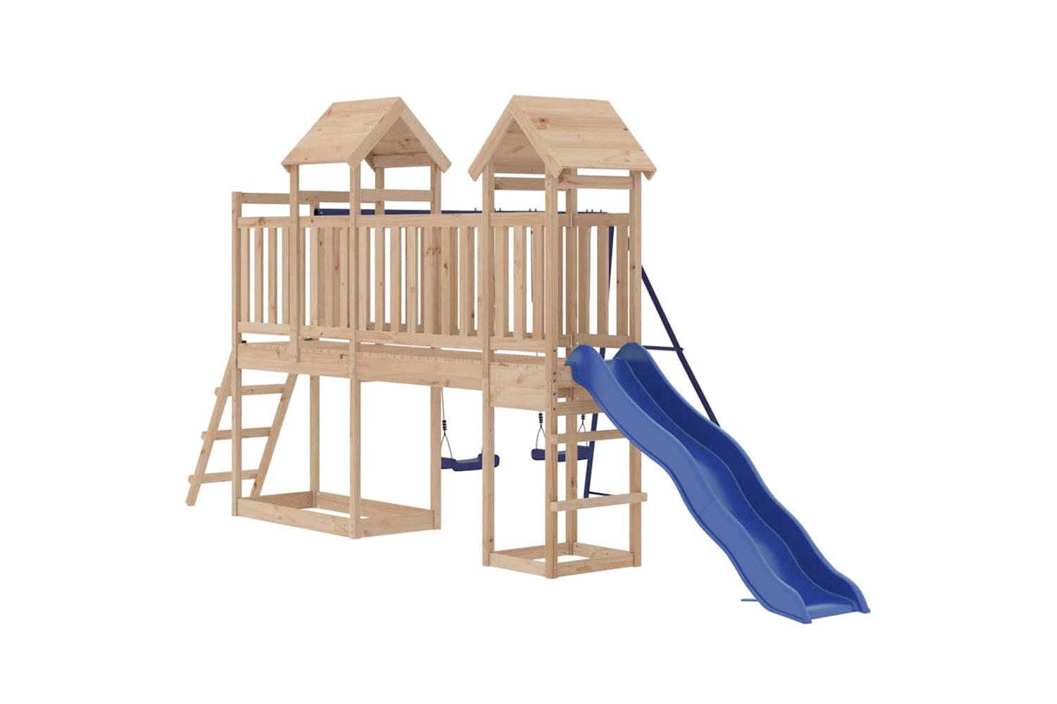 Vidaxl Outdoor Playset Solid Wood Pine-3