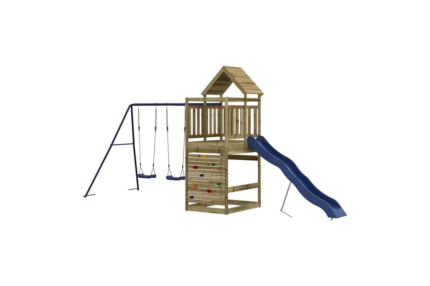 Vidaxl 3156990 Outdoor Playset Impregnated Wood Pine-4
