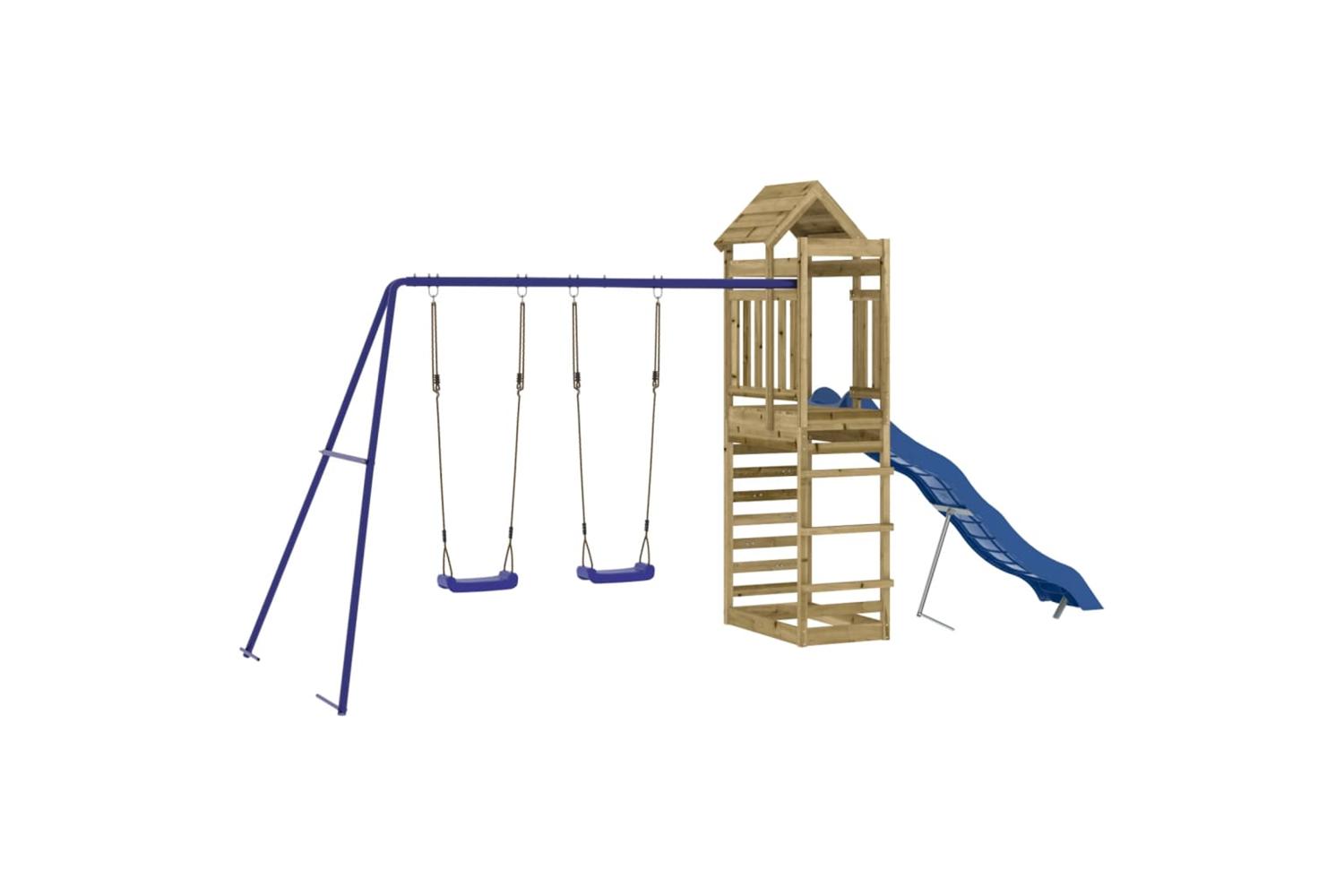 Vidaxl 3156978 Outdoor Playset Impregnated Wood Pine-2