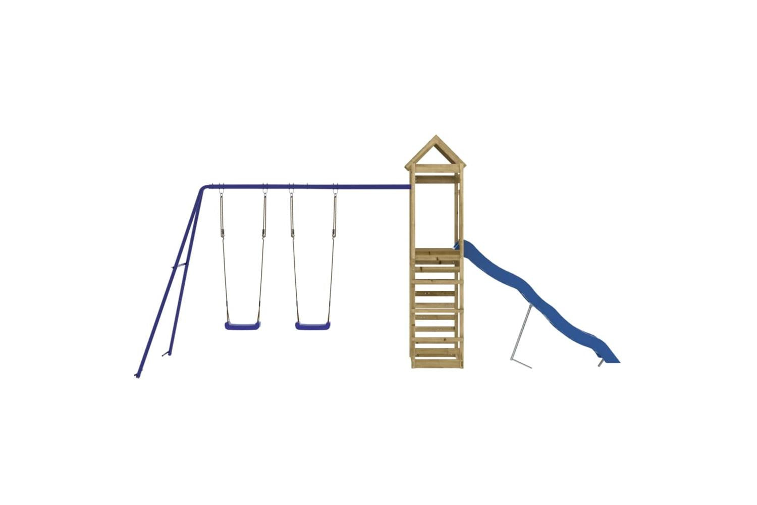 Vidaxl 3156978 Outdoor Playset Impregnated Wood Pine-3