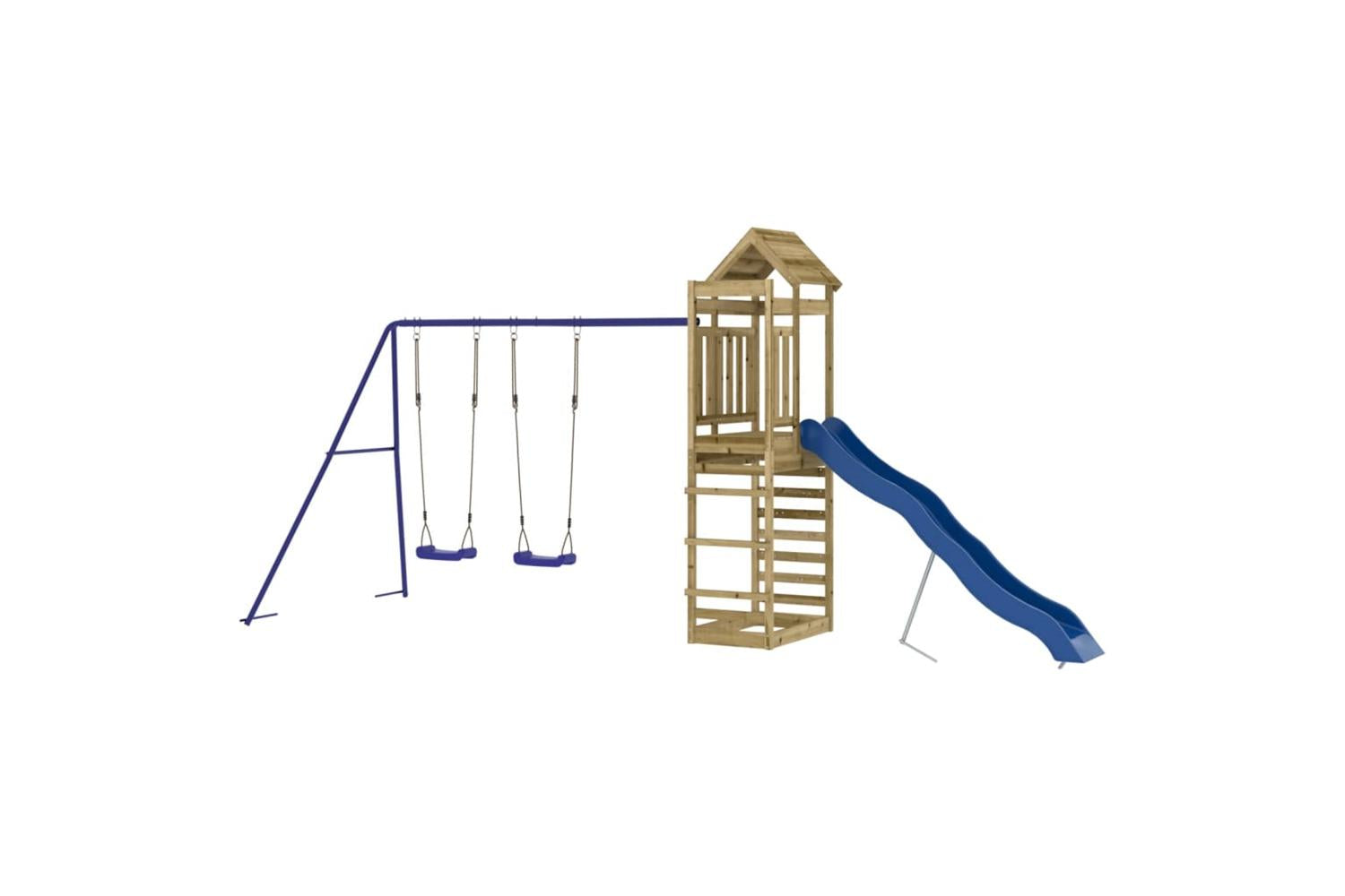 Vidaxl 3156978 Outdoor Playset Impregnated Wood Pine-4