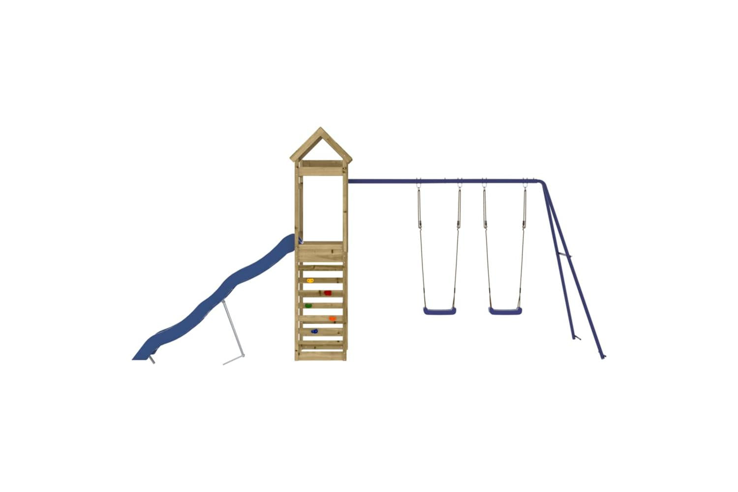 Vidaxl 3156978 Outdoor Playset Impregnated Wood Pine-7