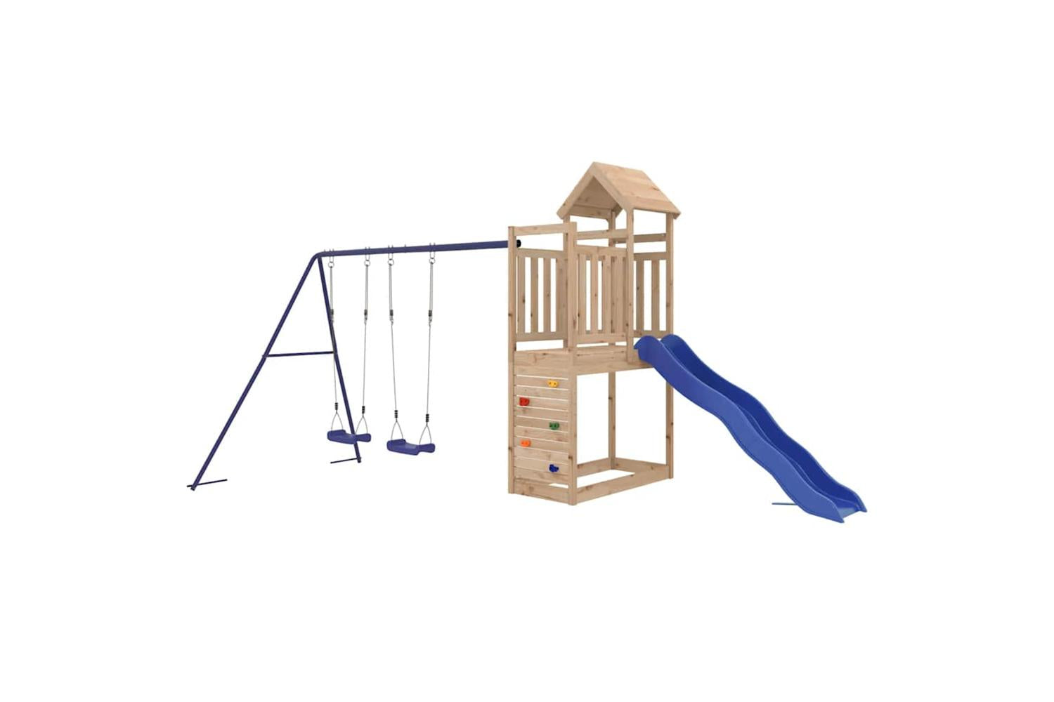 Vidaxl Outdoor Playset Solid Wood Pine-2
