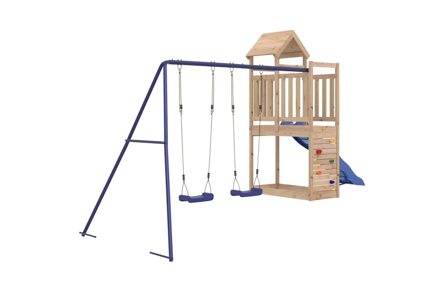 Vidaxl Outdoor Playset Solid Wood Pine-3